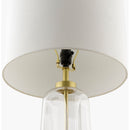 Modern European furniture - Clear Glass Cotton Table Lamp - www.oroatrade.com