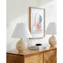 Hospitality furniture - Cream Sphere Base Table Lamp - www.oroatrade.com