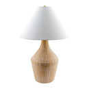 Modern European furniture - Glazed Beige Ceramic Table Lamp - www.oroatrade.com