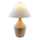 Modern European furniture - Glazed Beige Ceramic Table Lamp - www.oroatrade.com