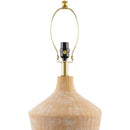 Modern European furniture - Glazed Beige Ceramic Table Lamp - www.oroatrade.com