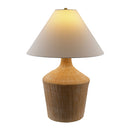 Modern European furniture - Glazed Beige Ceramic Table Lamp - www.oroatrade.com