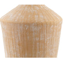 Modern European furniture - Glazed Beige Ceramic Table Lamp - www.oroatrade.com