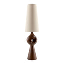 Modern European furniture - Sculptured Base Accent Table Lamp - www.oroatrade.com