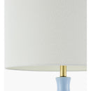 Modern European furniture - Fluted Glazed Ceramic Table Lamp - www.oroatrade.com