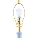 Modern European furniture - Fluted Glazed Ceramic Table Lamp - www.oroatrade.com