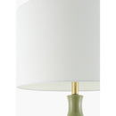 Modern European furniture - Fluted Glazed Ceramic Table Lamp - www.oroatrade.com