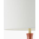 Modern European furniture - Fluted Glazed Ceramic Table Lamp - www.oroatrade.com