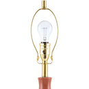 Modern European furniture - Fluted Glazed Ceramic Table Lamp - www.oroatrade.com