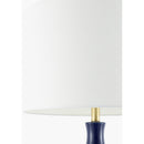 Modern European furniture - Fluted Glazed Ceramic Table Lamp - www.oroatrade.com