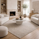 Modern furniture - Textured Wool Blend Square Carpet - www.oroatrade.com
