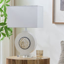 Modern European furniture - Shell Embellished Accent Table Lamp - www.oroatrade.com
