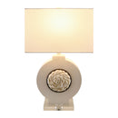 Modern European furniture - Shell Embellished Accent Table Lamp - www.oroatrade.com
