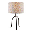 Modern European furniture - Floral Print Linen Table Lamp S - www.oroatrade.com