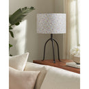 Modern European furniture - Floral Print Linen Table Lamp S - www.oroatrade.com