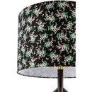Modern European furniture - Floral Print Linen Table Lamp S - www.oroatrade.com