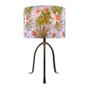 Modern European furniture - Floral Print Linen Table Lamp S - www.oroatrade.com