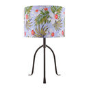 Modern European furniture - Floral Print Linen Table Lamp S - www.oroatrade.com