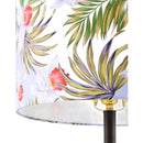Modern European furniture - Floral Print Linen Table Lamp S - www.oroatrade.com