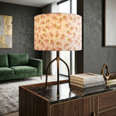 Modern European furniture - Floral Print Linen Table Lamp S - www.oroatrade.com