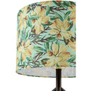 Modern European furniture - Floral Print Linen Table Lamp S - www.oroatrade.com
