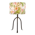 Modern European furniture - Floral Print Linen Table Lamp S - www.oroatrade.com