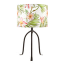 Modern European furniture - Floral Print Linen Table Lamp S - www.oroatrade.com