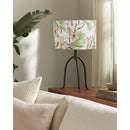 Modern European furniture - Floral Print Linen Table Lamp S - www.oroatrade.com