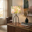 Modern European furniture - Floral Print Linen Table Lamp S - www.oroatrade.com