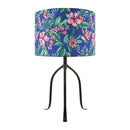 Modern European furniture - Floral Print Linen Table Lamp S - www.oroatrade.com