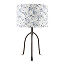 Modern European furniture - Floral Print Linen Table Lamp S - www.oroatrade.com