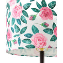 Modern European furniture - Floral Print Linen Table Lamp S - www.oroatrade.com