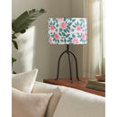 Modern European furniture - Floral Print Linen Table Lamp S - www.oroatrade.com