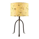 Modern European furniture - Floral Print Linen Table Lamp S - www.oroatrade.com