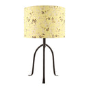 Modern European furniture - Floral Print Linen Table Lamp S - www.oroatrade.com