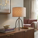 Modern European furniture - Floral Print Linen Table Lamp S - www.oroatrade.com