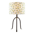 Modern European furniture - Floral Print Linen Table Lamp S - www.oroatrade.com