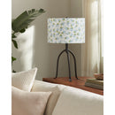 Modern European furniture - Floral Print Linen Table Lamp S - www.oroatrade.com