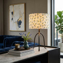 Modern European furniture - Floral Print Linen Table Lamp S - www.oroatrade.com
