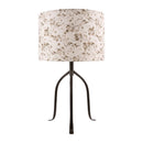 Modern European furniture - Floral Print Linen Table Lamp S - www.oroatrade.com