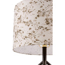 Modern European furniture - Floral Print Linen Table Lamp S - www.oroatrade.com