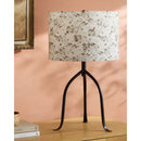 Modern European furniture - Floral Print Linen Table Lamp S - www.oroatrade.com