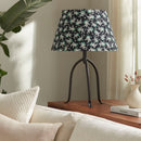 Modern European furniture - Floral Print Linen Table Lamp L - www.oroatrade.com