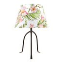 Modern European furniture - Floral Print Linen Table Lamp L - www.oroatrade.com