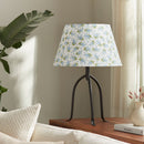 Modern European furniture - Floral Print Linen Table Lamp L - www.oroatrade.com