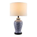 Hospitality furniture - Blue Vines Ceramic Table Lamp - www.oroatrade.com