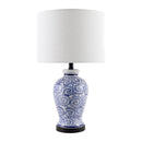Hospitality furniture - Blue Vines Ceramic Table Lamp - www.oroatrade.com