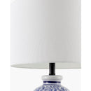 Hospitality furniture - Blue Vines Ceramic Table Lamp - www.oroatrade.com