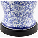 Hospitality furniture - Blue Vines Ceramic Table Lamp - www.oroatrade.com