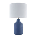 Modern European furniture - Painted Cement Accent Table Lamp - www.oroatrade.com